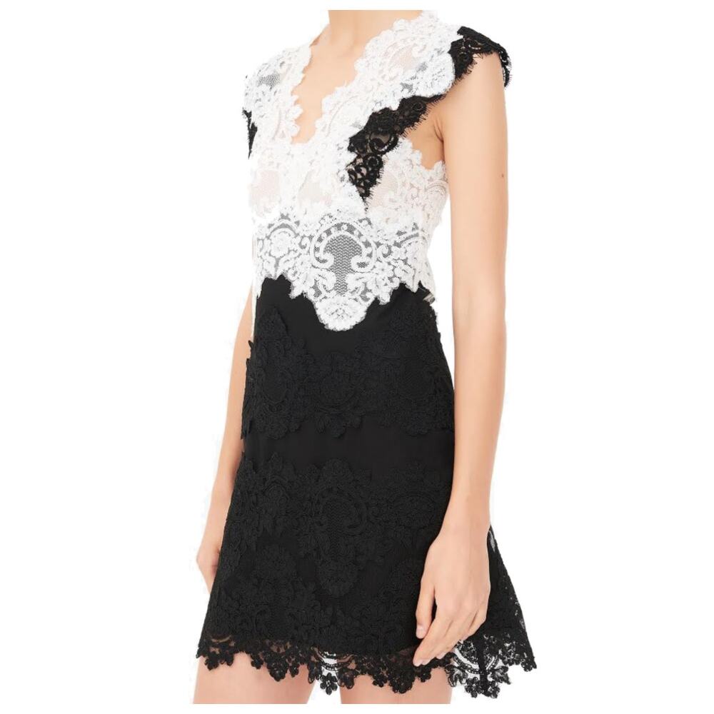 Few Moda Sandro Butterfly Lace Dress Fits Size S